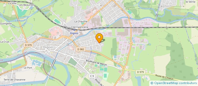 localisation de l'entreprise MONSIEUR CHRISTOPHE ANTONUCCI  DIGOIN