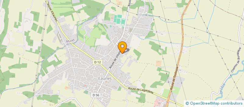 localisation de l'entreprise MONSIEUR CHRISTOPHE ANTUNES  EAUNES