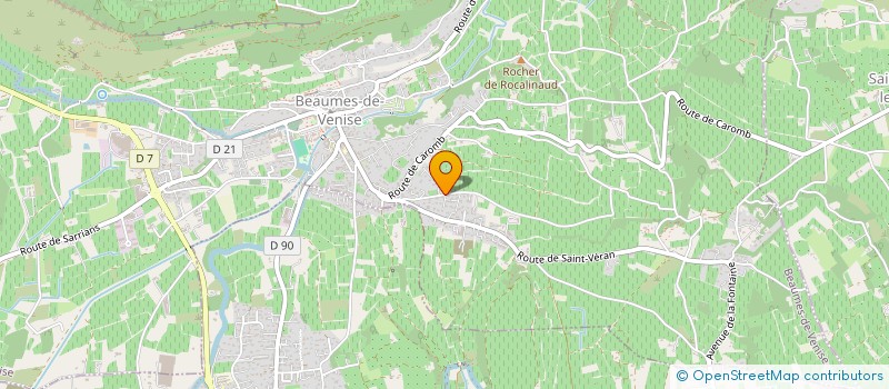 localisation de l'entreprise MONSIEUR CHRISTOPHE APPOLONI  BEAUMES-DE-VENISE