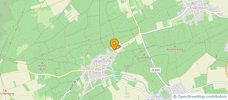 localisation de l'entreprise MONSIEUR CHRISTOPHE ARBOGAST à BALBRONN