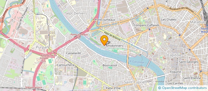 localisation de l'entreprise MONSIEUR CHRISTOPHE ARBUS à TOULOUSE
