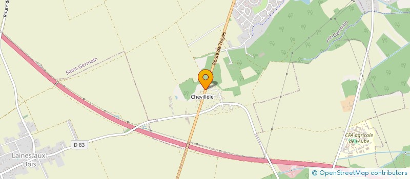 localisation de l'entreprise MONSIEUR CHRISTOPHE ARCELIN  SAINT-GERMAIN