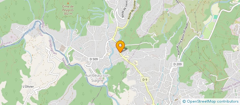 localisation de l'entreprise MONSIEUR CHRISTOPHE ARINGHIERI  AURIBEAU-SUR-SIAGNE