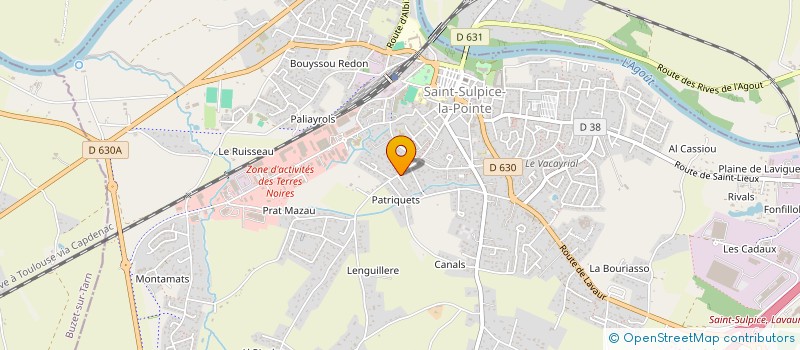 localisation de l'entreprise MONSIEUR CHRISTOPHE ARNAL à GAILLAC