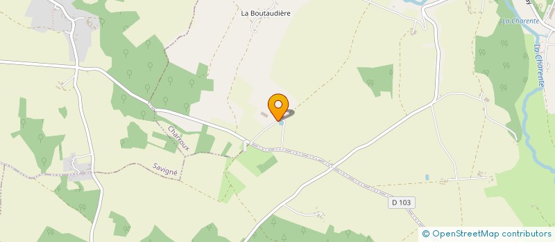 localisation de l'entreprise MONSIEUR CHRISTOPHE ARNAUD  CHARROUX