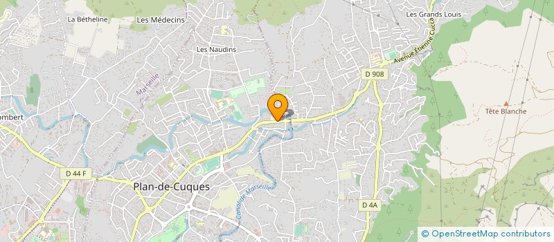 localisation de l'entreprise MONSIEUR CHRISTOPHE ARNAUD  PLAN-DE-CUQUES