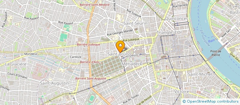 localisation de l'entreprise MONSIEUR CHRISTOPHE ARNAUDIN à BORDEAUX