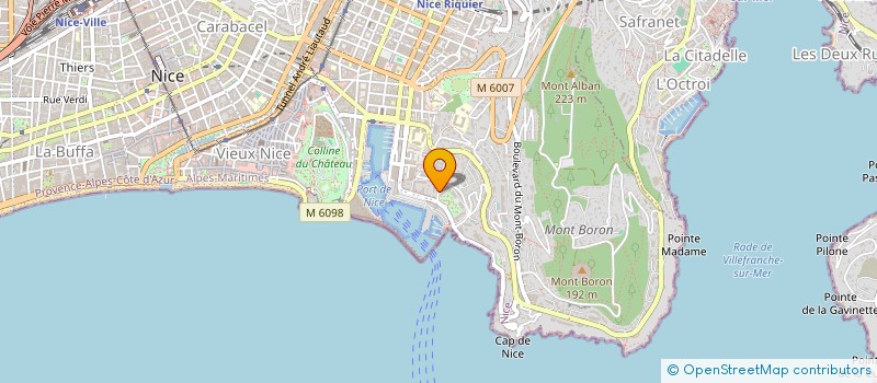localisation de l'entreprise MONSIEUR CHRISTOPHE ARNOULD à NICE