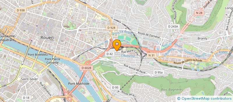 localisation de l'entreprise MONSIEUR CHRISTOPHE ARNOULT à ROUEN