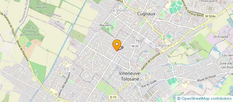 localisation de l'entreprise MONSIEUR CHRISTOPHE ARRAGON à VILLENEUVE-TOLOSANE