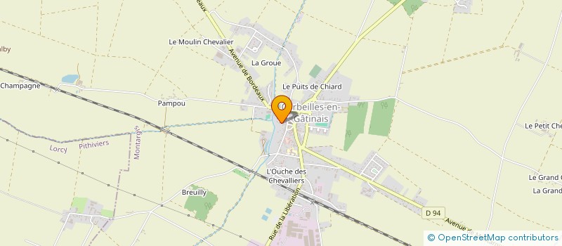 localisation de l'entreprise MONSIEUR CHRISTOPHE ARRAIZ E ICHE  CORBEILLES
