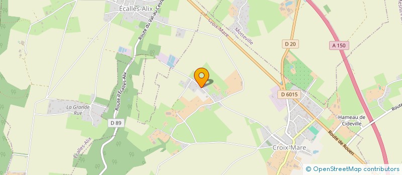 localisation de l'entreprise MONSIEUR CHRISTOPHE ARSONNET  CROIX-MARE