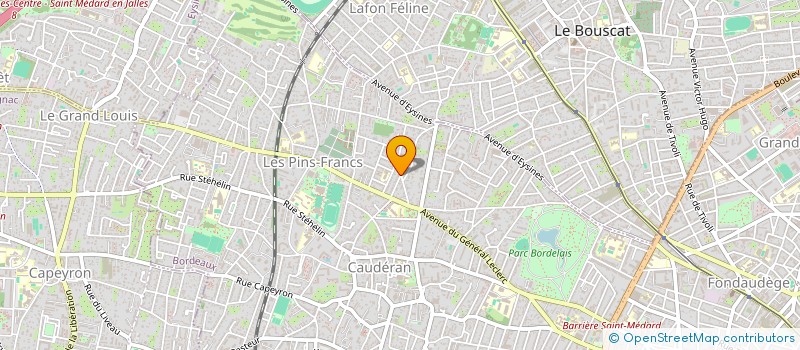 localisation de l'entreprise MONSIEUR CHRISTOPHE ARTHUR à BORDEAUX