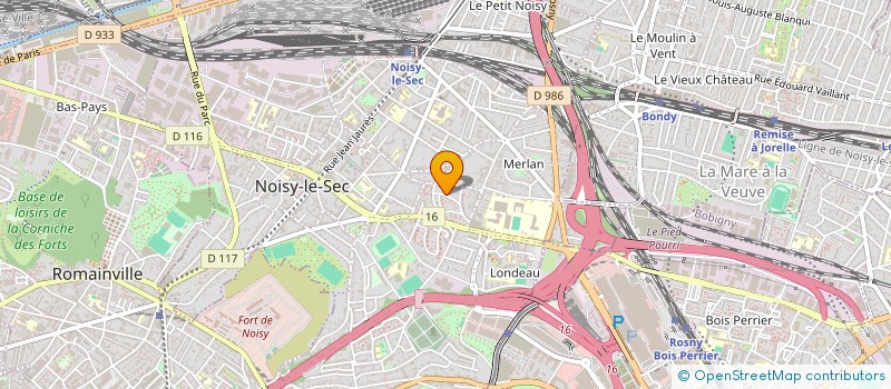 localisation de l'entreprise MONSIEUR CHRISTOPHE ARTUS  NOISY-LE-SEC