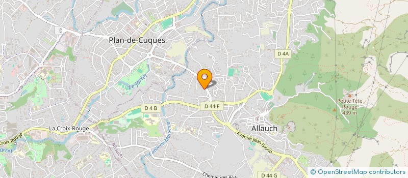 localisation de l'entreprise MONSIEUR CHRISTOPHE ARZAILLER à ALLAUCH