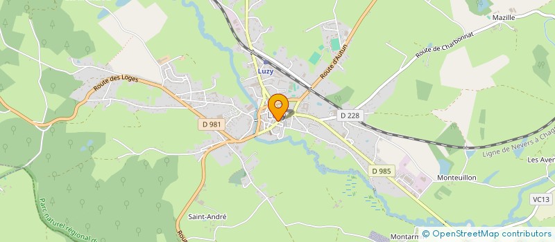 localisation de l'entreprise MONSIEUR CHRISTOPHE ASCHIERI  LUZY