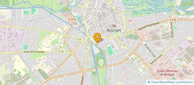 localisation de l'entreprise MONSIEUR CHRISTOPHE ASLANIAN à BOURGES