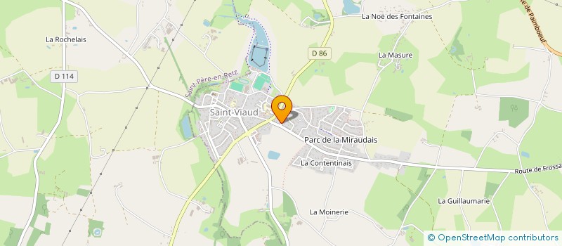 localisation de l'entreprise MONSIEUR CHRISTOPHE ASSO  SAINT-VIAUD