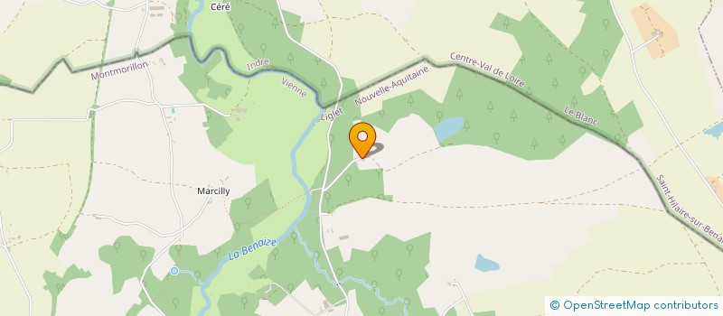 localisation de l'entreprise MONSIEUR CHRISTOPHE AUBIER  LIGLET