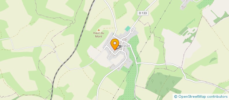 localisation de l'entreprise MONSIEUR CHRISTOPHE AUBRI  EINVAUX