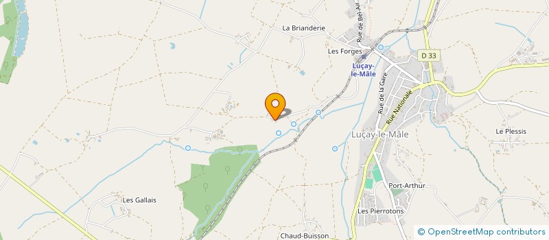 localisation de l'entreprise MONSIEUR CHRISTOPHE AUDAS à VILLENTROIS-FAVEROLLES-EN-BERRY