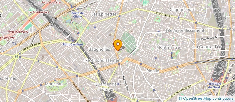 localisation de l'entreprise MONSIEUR CHRISTOPHE AUDEBERT  PARIS