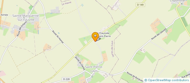 localisation de l'entreprise MONSIEUR CHRISTOPHE AUDEBERT  TERRES-DE-CAUX