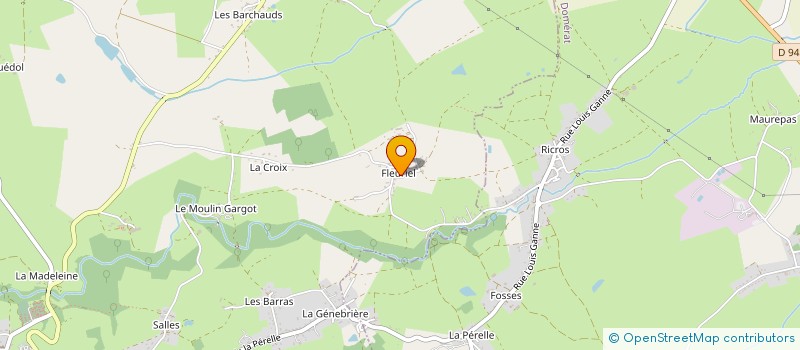 localisation de l'entreprise MONSIEUR CHRISTOPHE AUFEVRE  HURIEL