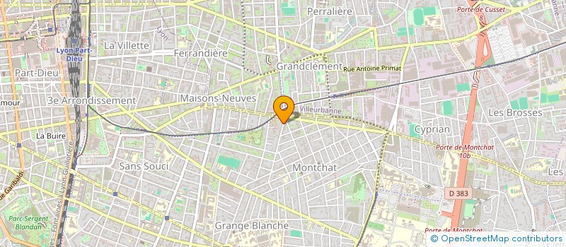 localisation de l'entreprise MONSIEUR CHRISTOPHE AULANIER à LYON