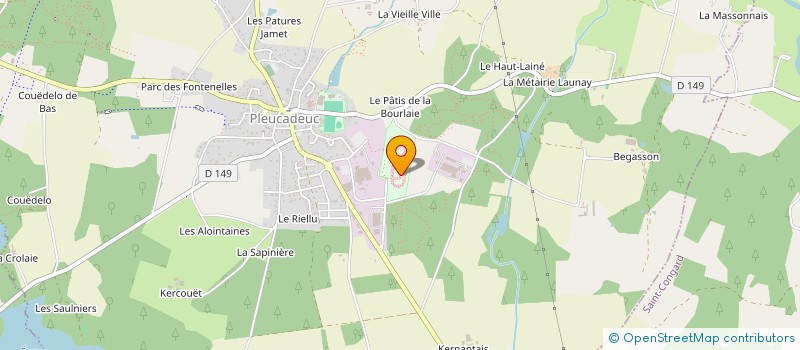 localisation de l'entreprise MONSIEUR CHRISTOPHE AURAY  MALESTROIT