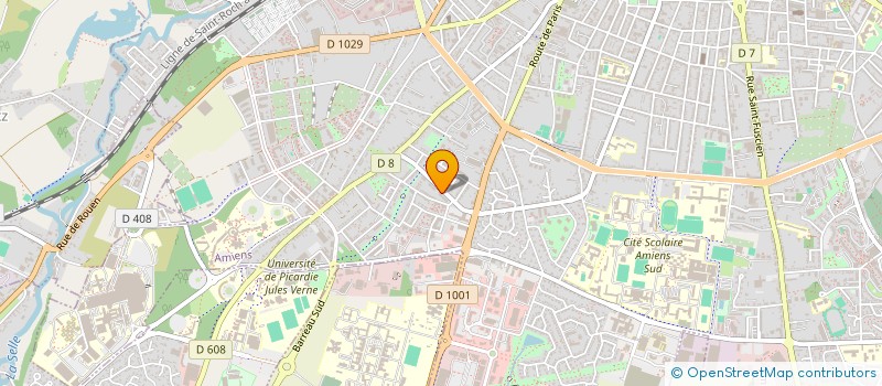 localisation de l'entreprise MONSIEUR CHRISTOPHE AUVET  AMIENS