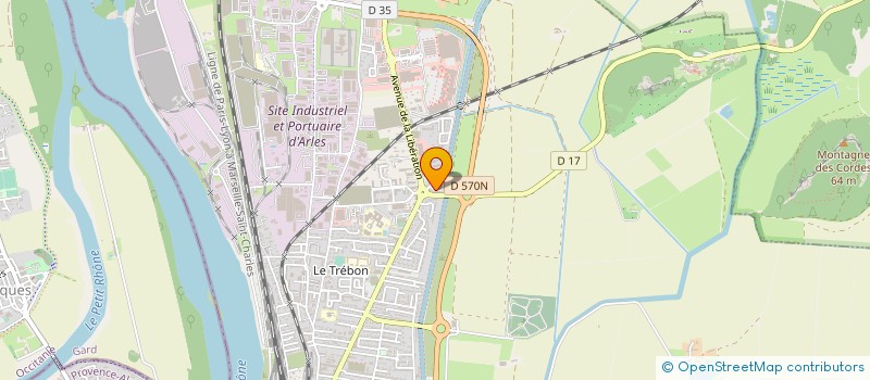 localisation de l'entreprise MONSIEUR CHRISTOPHE AUVRAY à ARLES