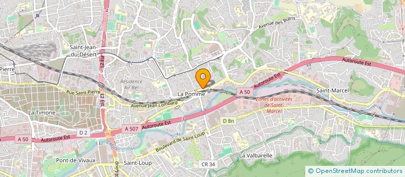 localisation de l'entreprise MONSIEUR CHRISTOPHE AYROLE à MARSEILLE