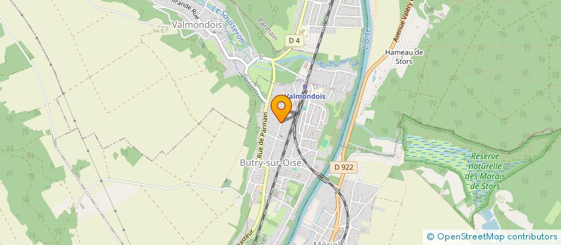 localisation de l'entreprise MONSIEUR CHRISTOPHE AZZOLINI à BUTRY-SUR-OISE
