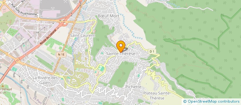 localisation de l'entreprise MONSIEUR CHRISTOPHE BABIN  LA POSSESSION
