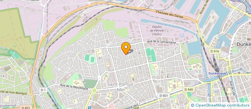 localisation de l'entreprise MONSIEUR CHRISTOPHE BAC à DUNKERQUE