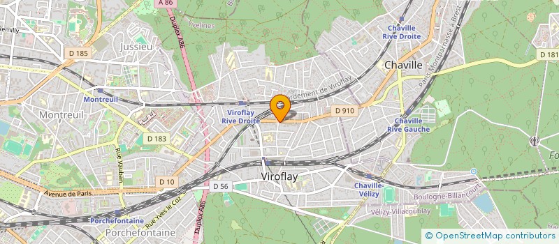 localisation de l'entreprise MONSIEUR CHRISTOPHE BADANI à VERSAILLES