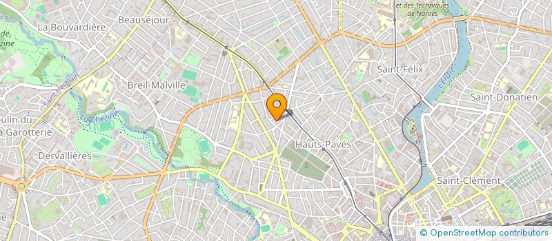 localisation de l'entreprise MONSIEUR CHRISTOPHE BAGOT  NANTES