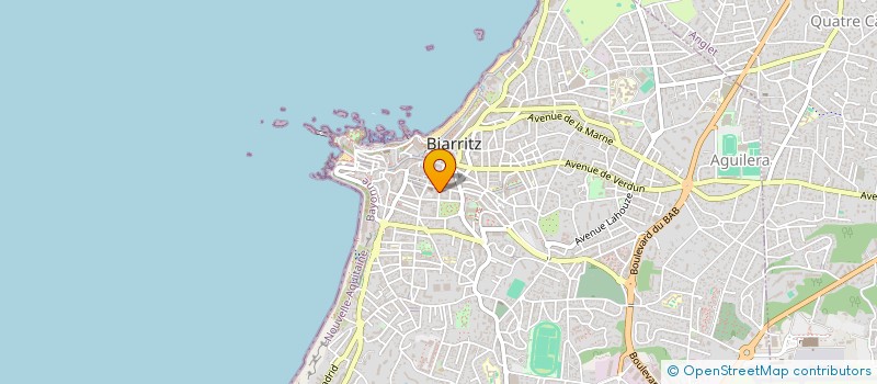 localisation de l'entreprise MONSIEUR CHRISTOPHE BAILLY à BIARRITZ