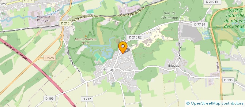 localisation de l'entreprise MONSIEUR CHRISTOPHE BAILLY  PIHEM