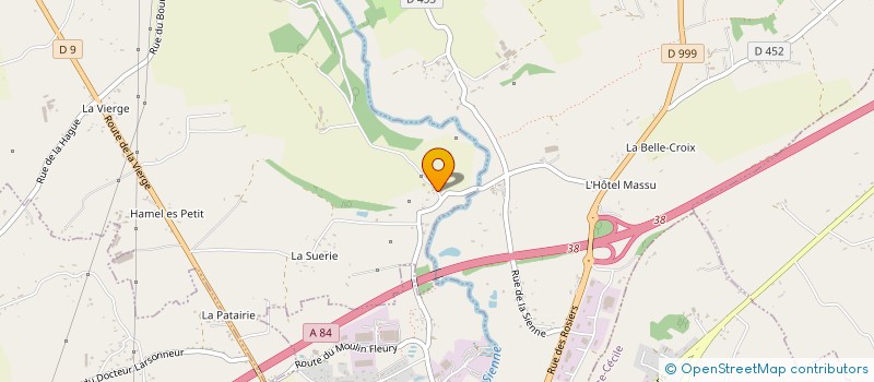 localisation de l'entreprise MONSIEUR CHRISTOPHE BAISNEE  LA BLOUTIERE