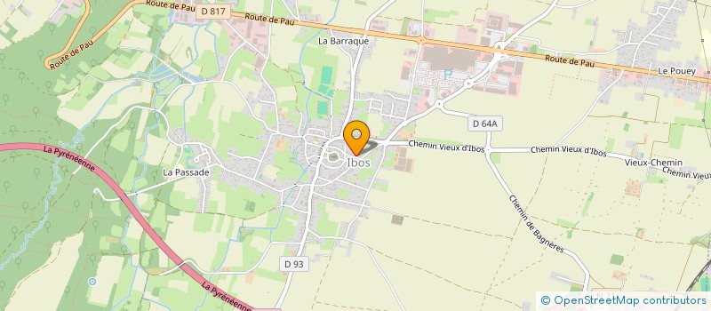 localisation de l'entreprise MONSIEUR CHRISTOPHE BAJAC  IBOS