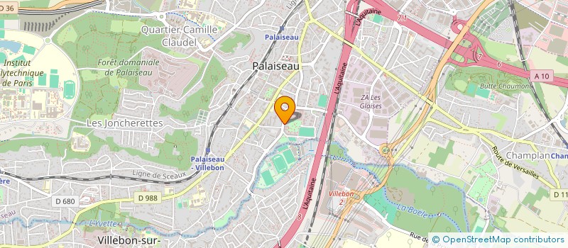 localisation de l'entreprise MONSIEUR CHRISTOPHE BAJARD à PALAISEAU