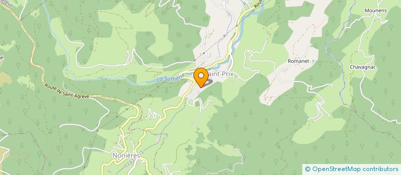 localisation de l'entreprise MONSIEUR CHRISTOPHE BALAY  SAINT-PRIX