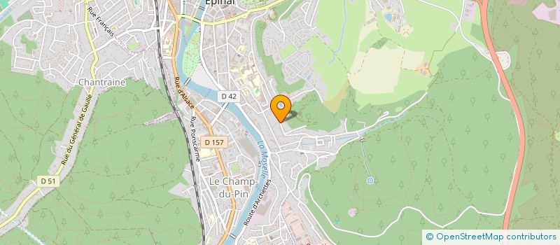 localisation de l'entreprise MONSIEUR CHRISTOPHE BALLAND à EPINAL