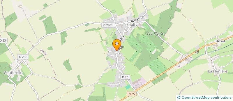 localisation de l'entreprise MONSIEUR CHRISTOPHE BALNY  SAULTY