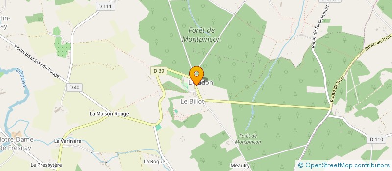 localisation de l'entreprise MONSIEUR CHRISTOPHE BALOCHE  SAINT-PIERRE-EN-AUGE