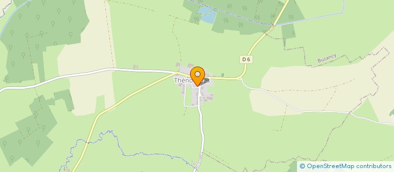 localisation de l'entreprise MONSIEUR CHRISTOPHE BALTAZART  THENORGUES