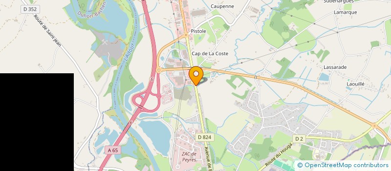 localisation de l'entreprise MONSIEUR CHRISTOPHE BANTQUIN  AIRE-SUR-L'ADOUR