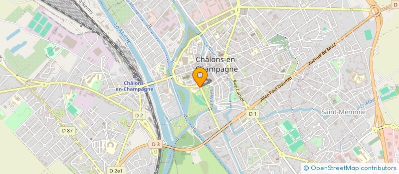 localisation de l'entreprise MONSIEUR CHRISTOPHE BARBA à CHALONS-EN-CHAMPAGNE